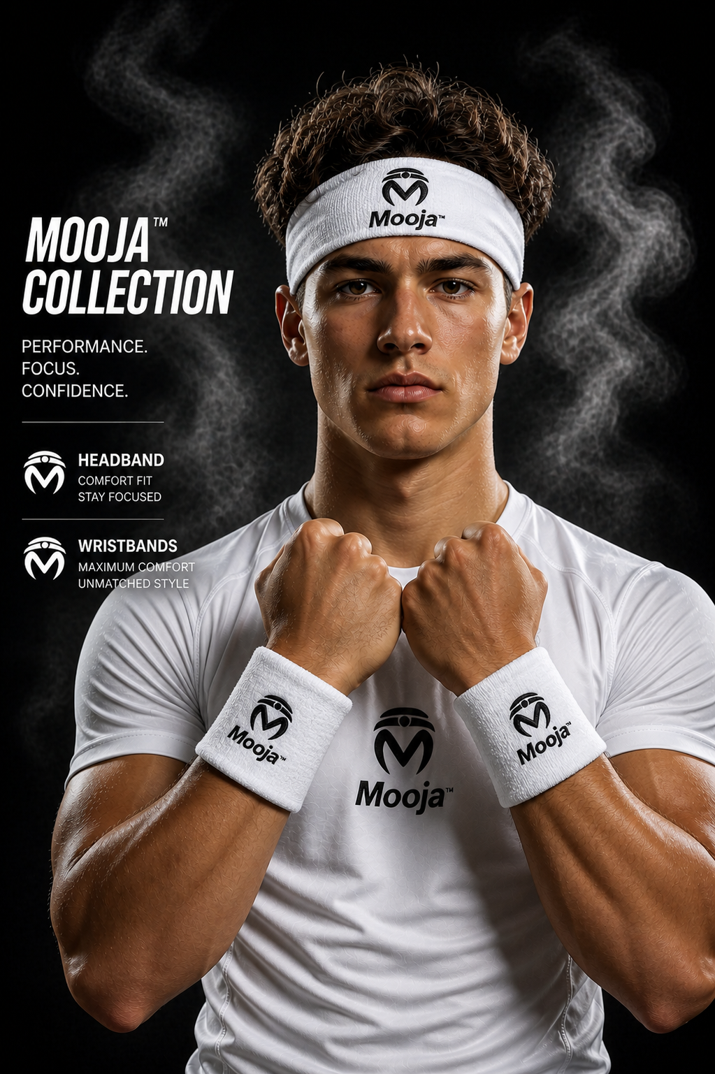 Mooja™ Logo Head and Wristband Set