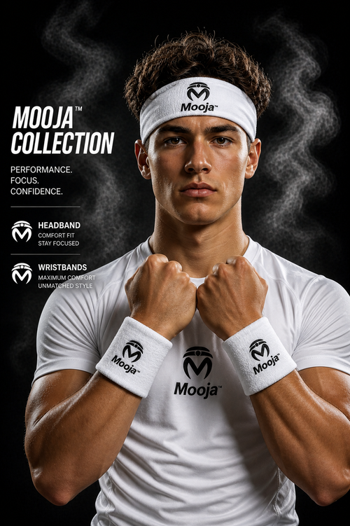 Mooja™ Logo Head and Wristband Set